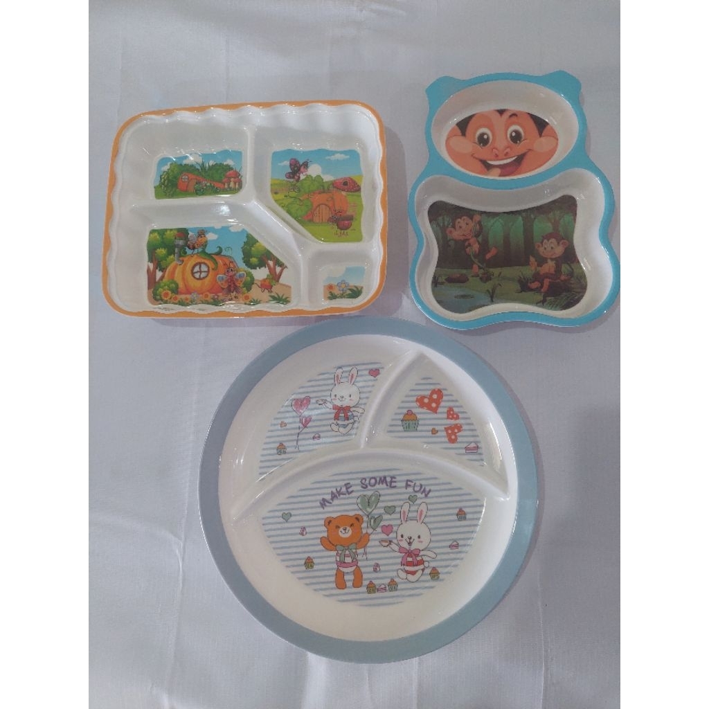 Piring makan baby melamin food grade