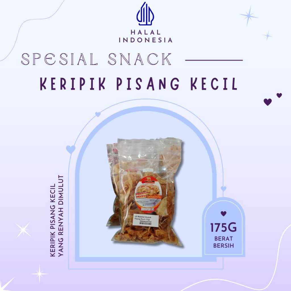 

Keripik Pisang Renyah 175g – Snack Tradisional Gurih & Manis | Cemilan UD Makmur
