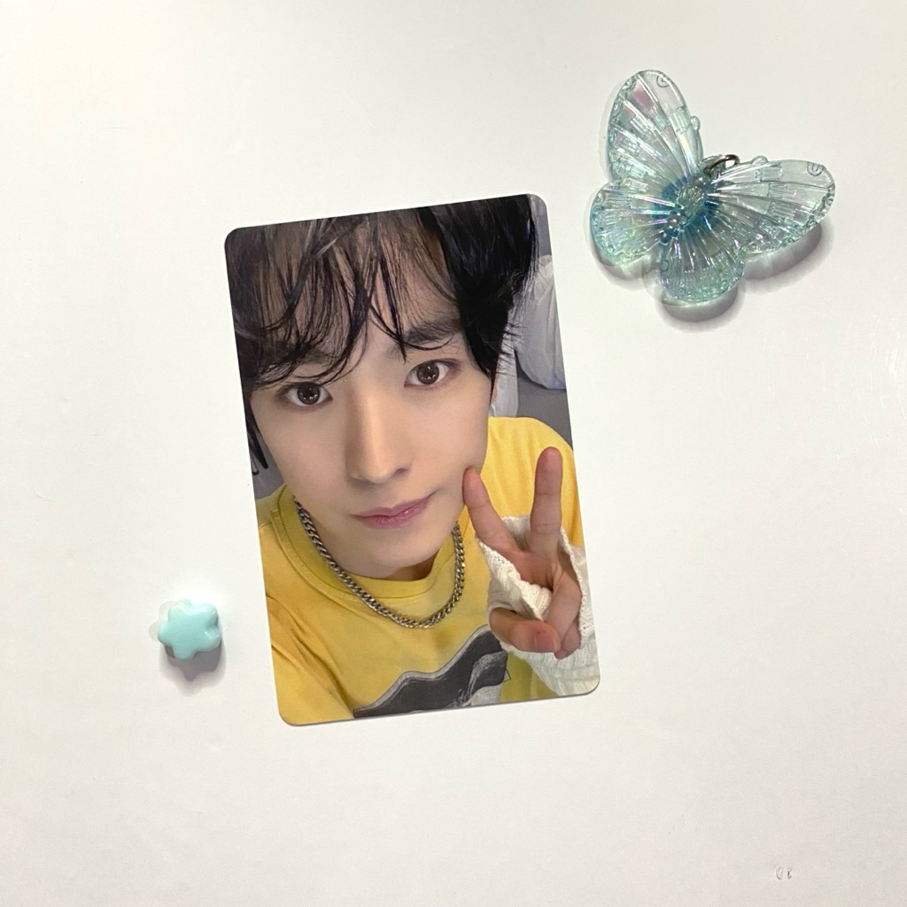 PHOTOCARD YUSHI NCT WISH “1ST ANNIVERSARY MD” PC ACRYLIC SHAKER BINDER