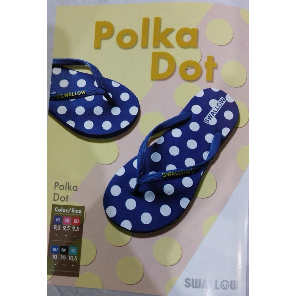 SWALLOW POLKADOT SANDAL WANITA