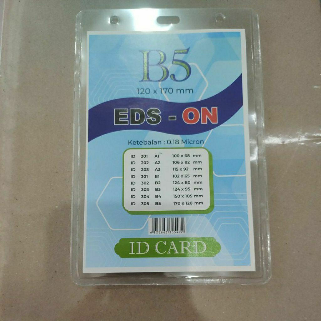 

ID Card/ Name Tag B5 isi 20 pcs