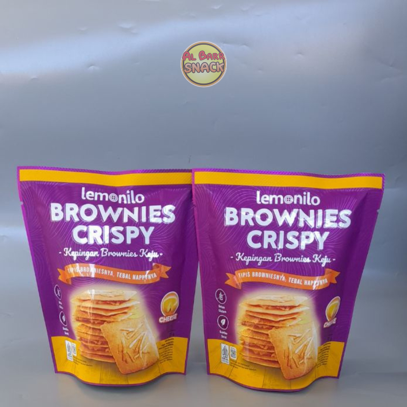 

Lemonilo Brownies Crispy Keju 41Gram Kepingan Brownies Keju