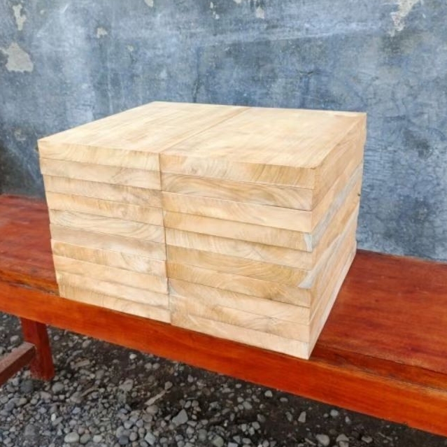 Papan Kayu Jati Perhutani Asli Custom Size