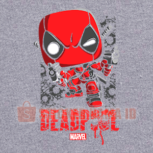 

Sticker Sablon Deadpool Untuk Baju dan Media Kain lainnya