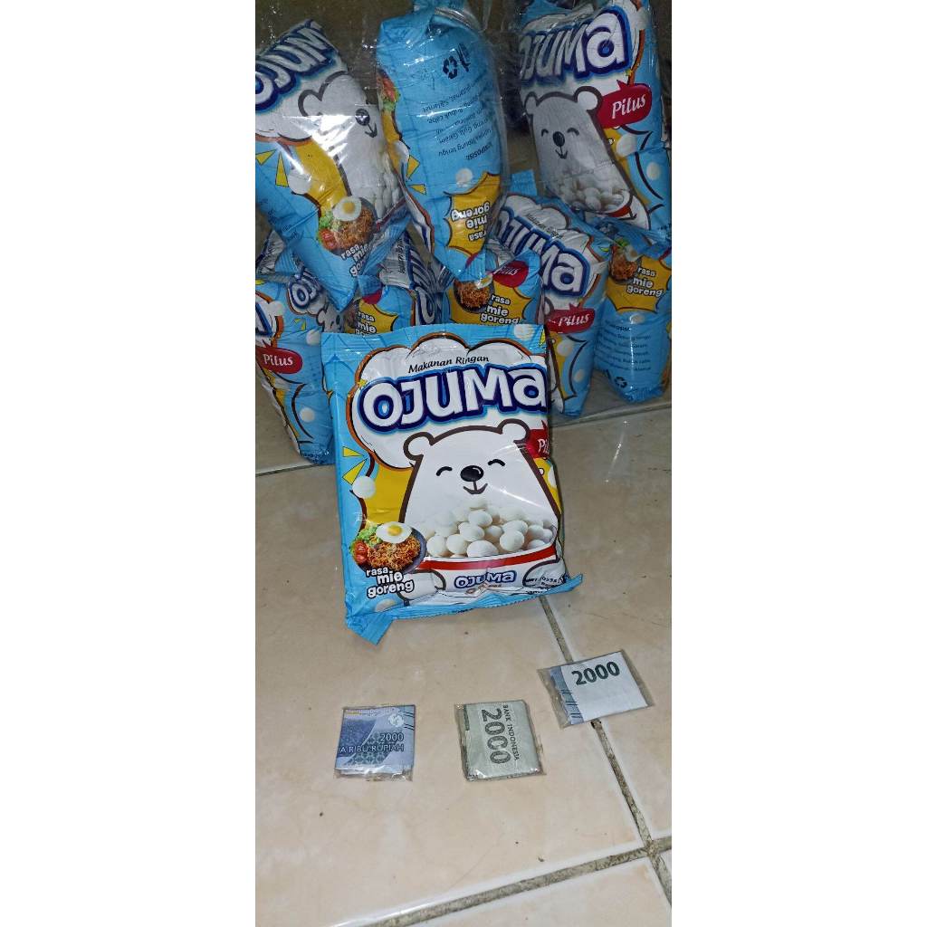 

(5 pcs) ANEKA SNACK BERHADIAH UANG