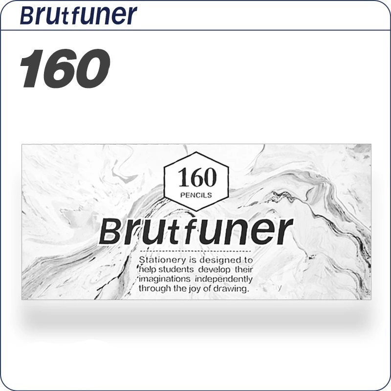 

Brutfuner Profesional Sketch Pencil 160 Pcs / Profesional Pensil warna Sketsa 160 Pcs