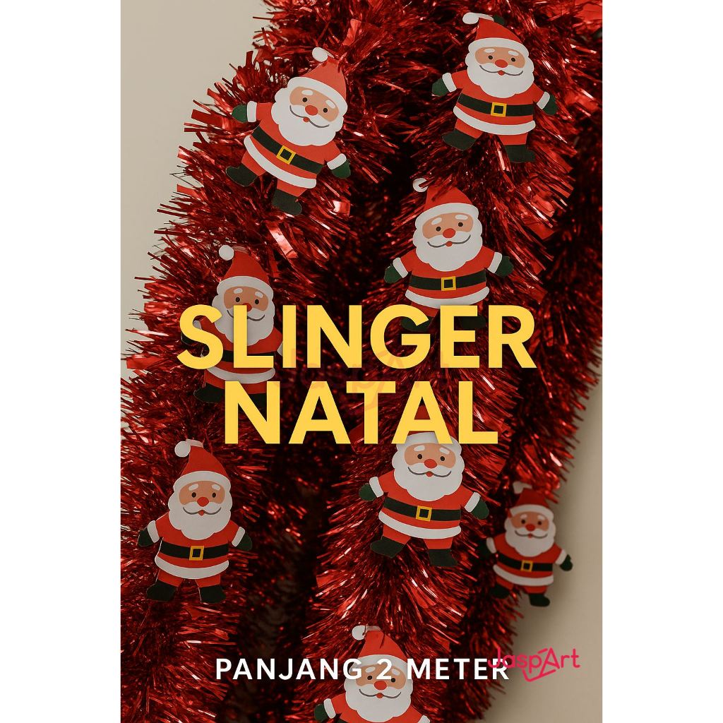SLINGER NATAL SLINGER SANTA SLINGER MERRY CHRISTMAS SLINGER NATAL SANTA LUCU DEKORASI NATAL