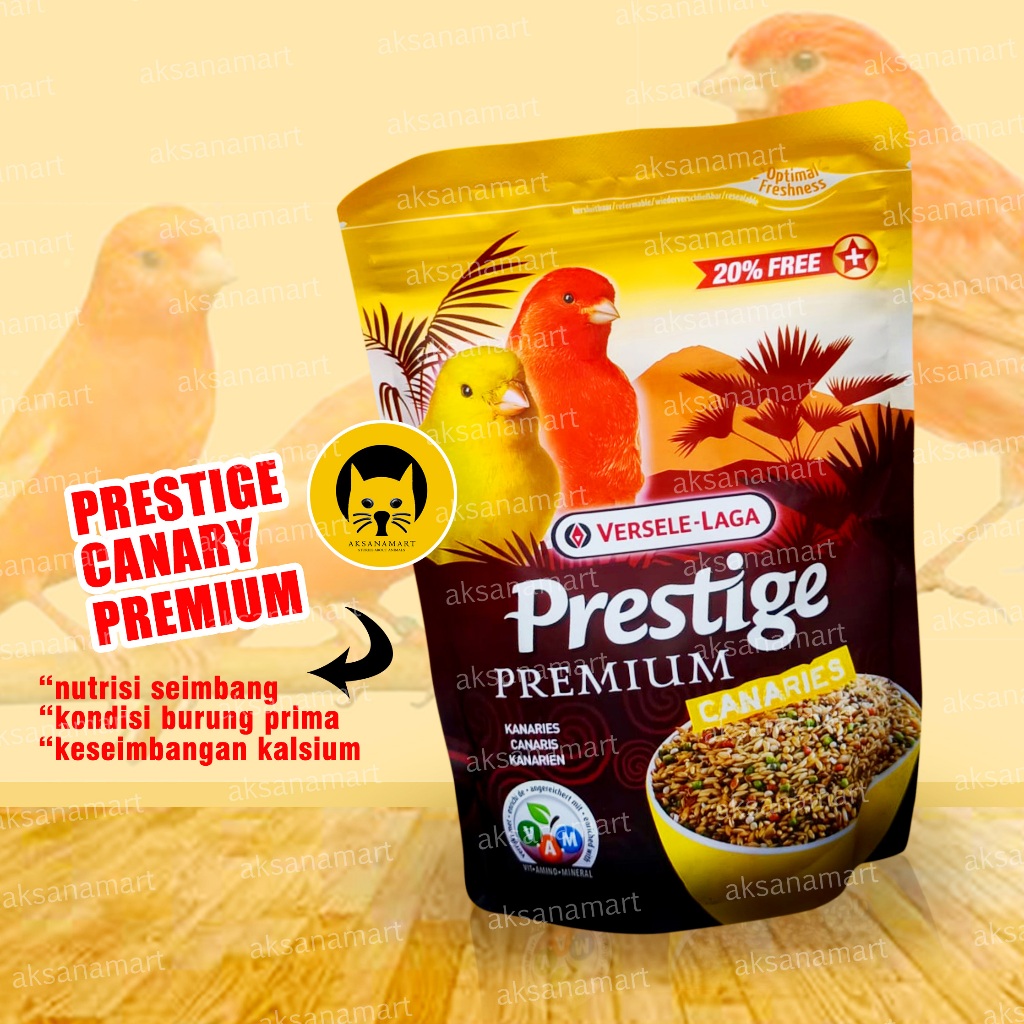 Prestige Canary Premium VerseleLaga 300Gr Versele laga Pakan Burung Kenari Finch Versele laga