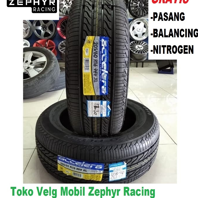 Ban Mobil Tubles 205/60 R16 ACCELERA ECO PLUSH 205 60 Ring 16 DI PALEMBANG
