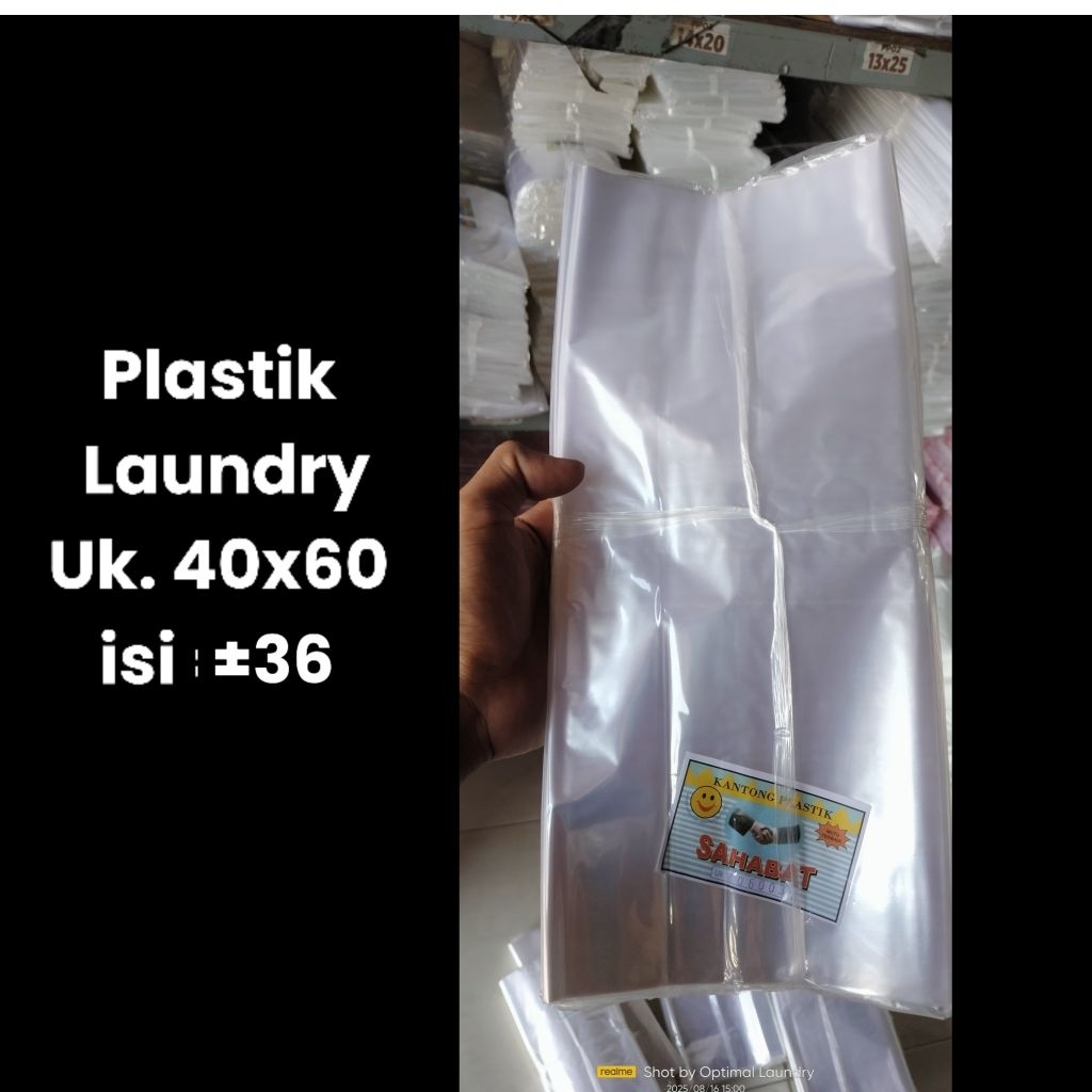 Plastik PP Laundry, Plastik Polos Tebal, Plastik PP Bening