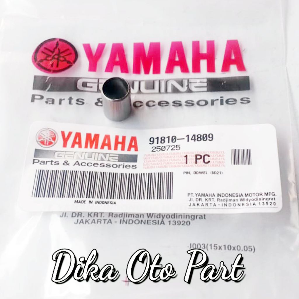 Pin Dowel Bushing Bush Bos Bosh Blok Mesin Silinder Head Kop Crankcase Crank Case Krengkes Kalter Ba