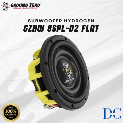 Subwoofer Audio Mobil - Subwoofer Hydrogen GZHW 8SPL-D2 Flat Ground Zero - 20 cm / 8″ High Quality F