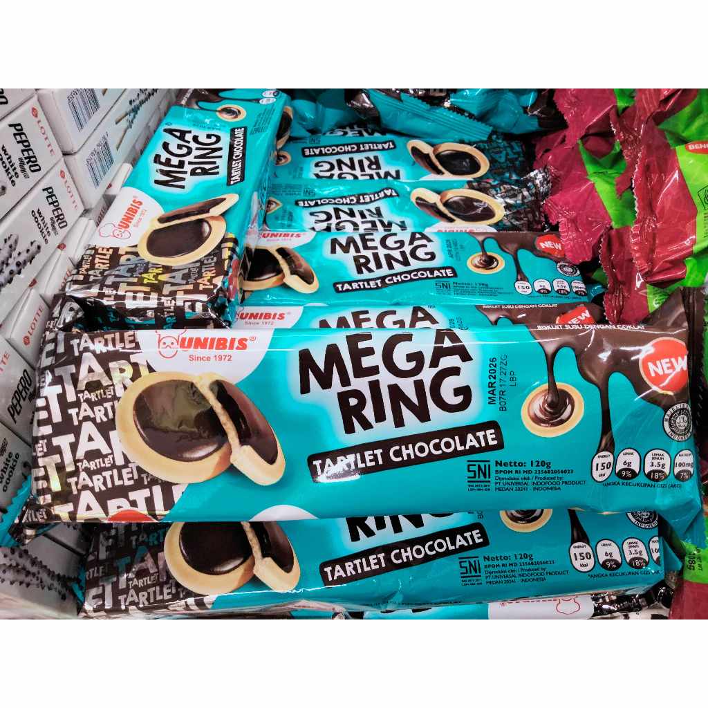 

unibis mega ring tartlet chocolate120gr