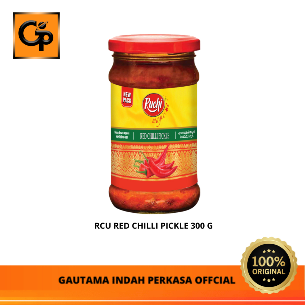 

Sambal Acar Ruchi Red Chilli Pickle 300gr