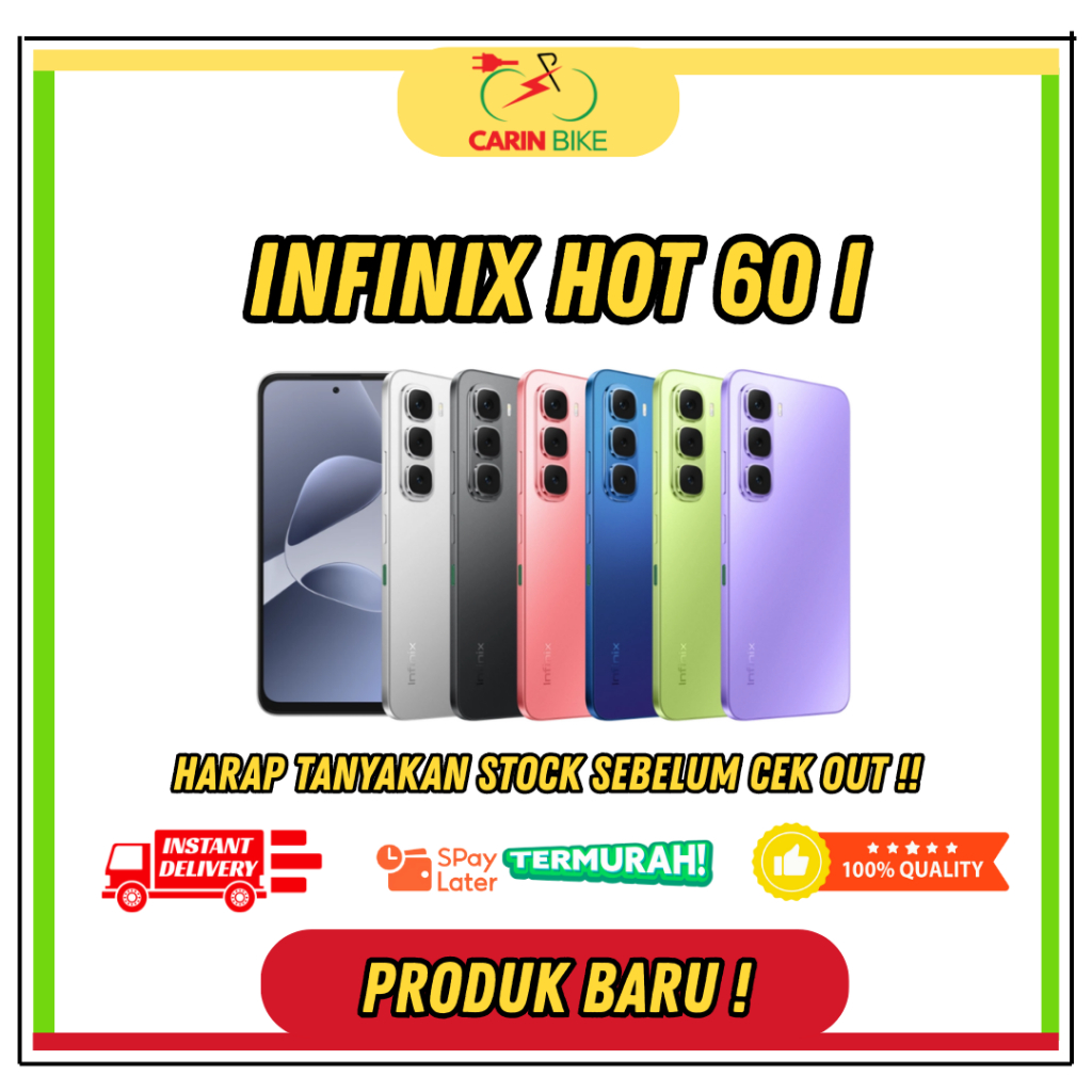 INFINIX HOT 60I RAM 8/256GB