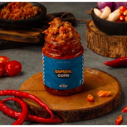 

Sambal Cumi Super Pedas Enak Ghania Botol (170gr)
