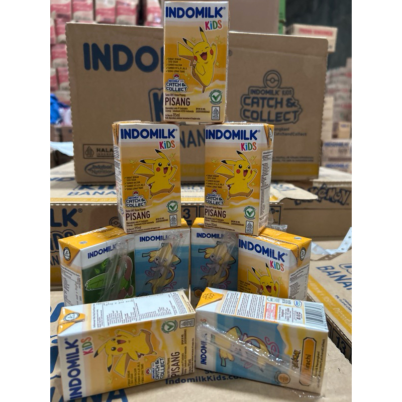 

INDOMILK KIDS RASA PISANG BANANA 1 DUS 40 PCS