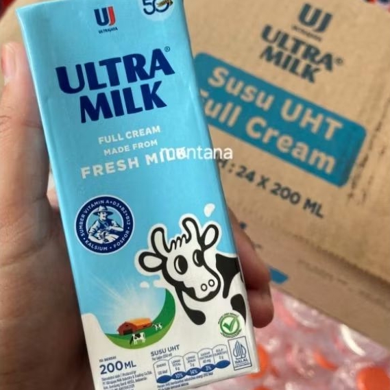 

Susu UHT Ultramilk 200ml 1 Dus Isi 24pcs