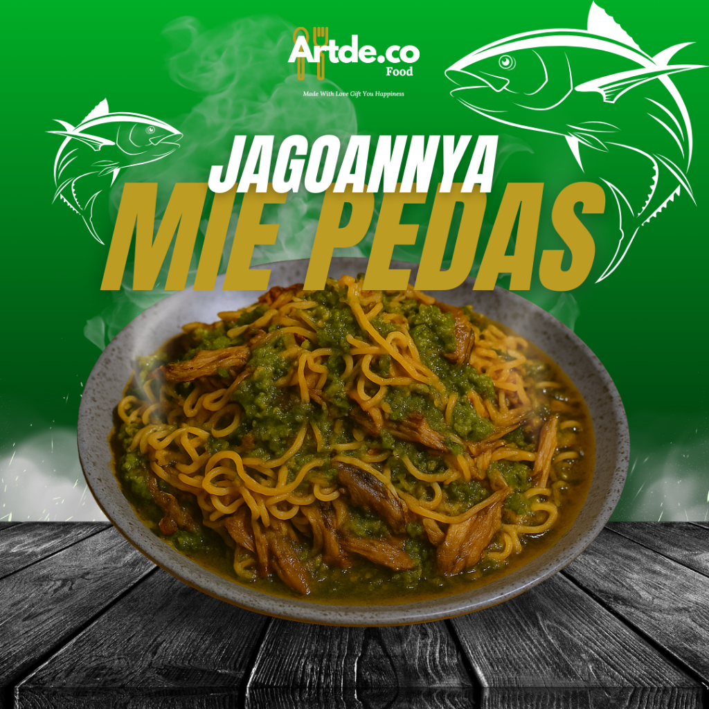 

Jagoannya Mie Pedas – Mie Instan Sambal Ikan Hijau - Artde.co Food