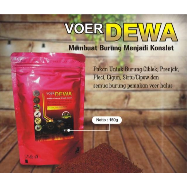 Voer DEWA Nutrisi Berkualitas Tinggi - Pakan Burung Premium Tinggi Protein & Multivitamin