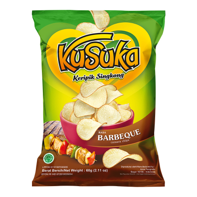 

KuSuka Keripik Singkong Barbekiu 60 g