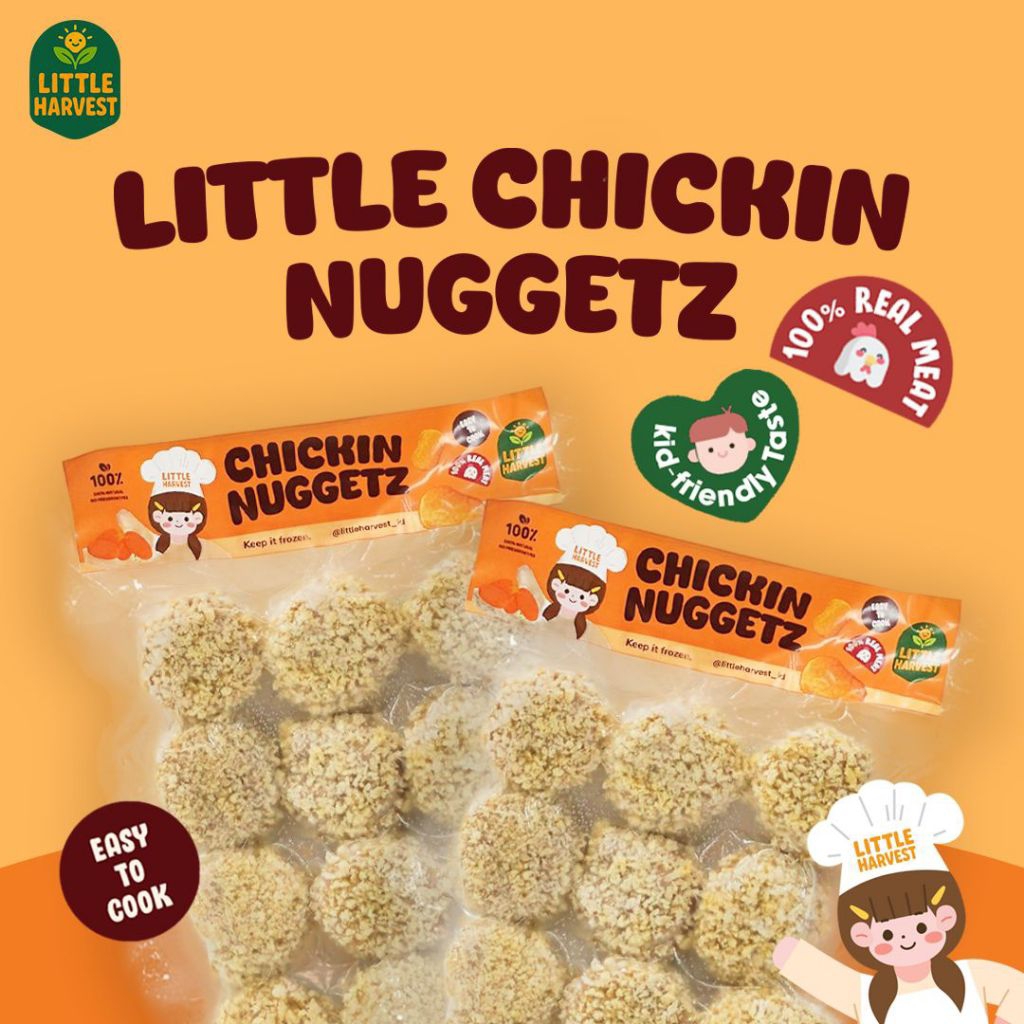 

Little Harvest - Chicken Nugget Anak Alamai Tanpa Pengawet
