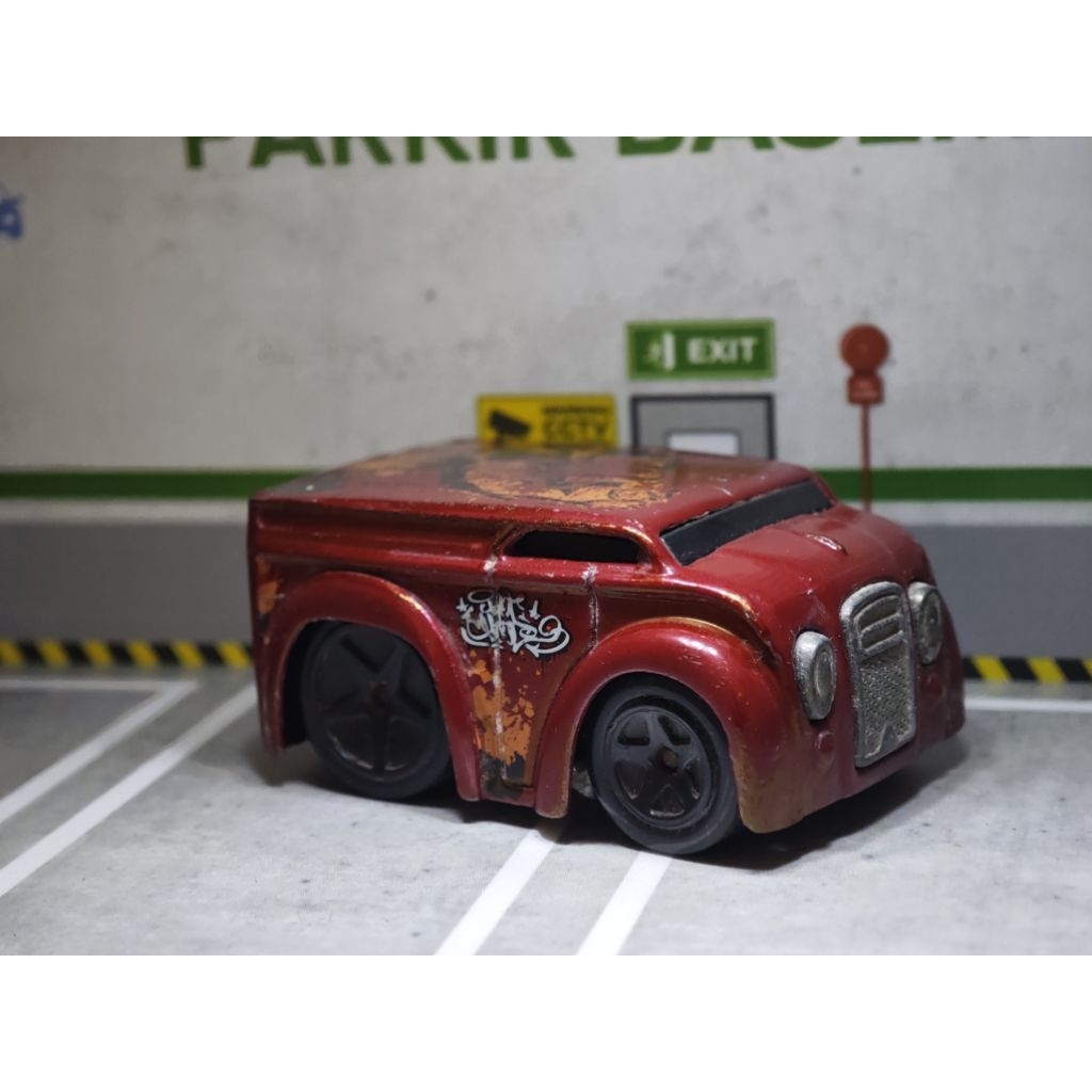 hot wheels tooned jadul dairy delivery