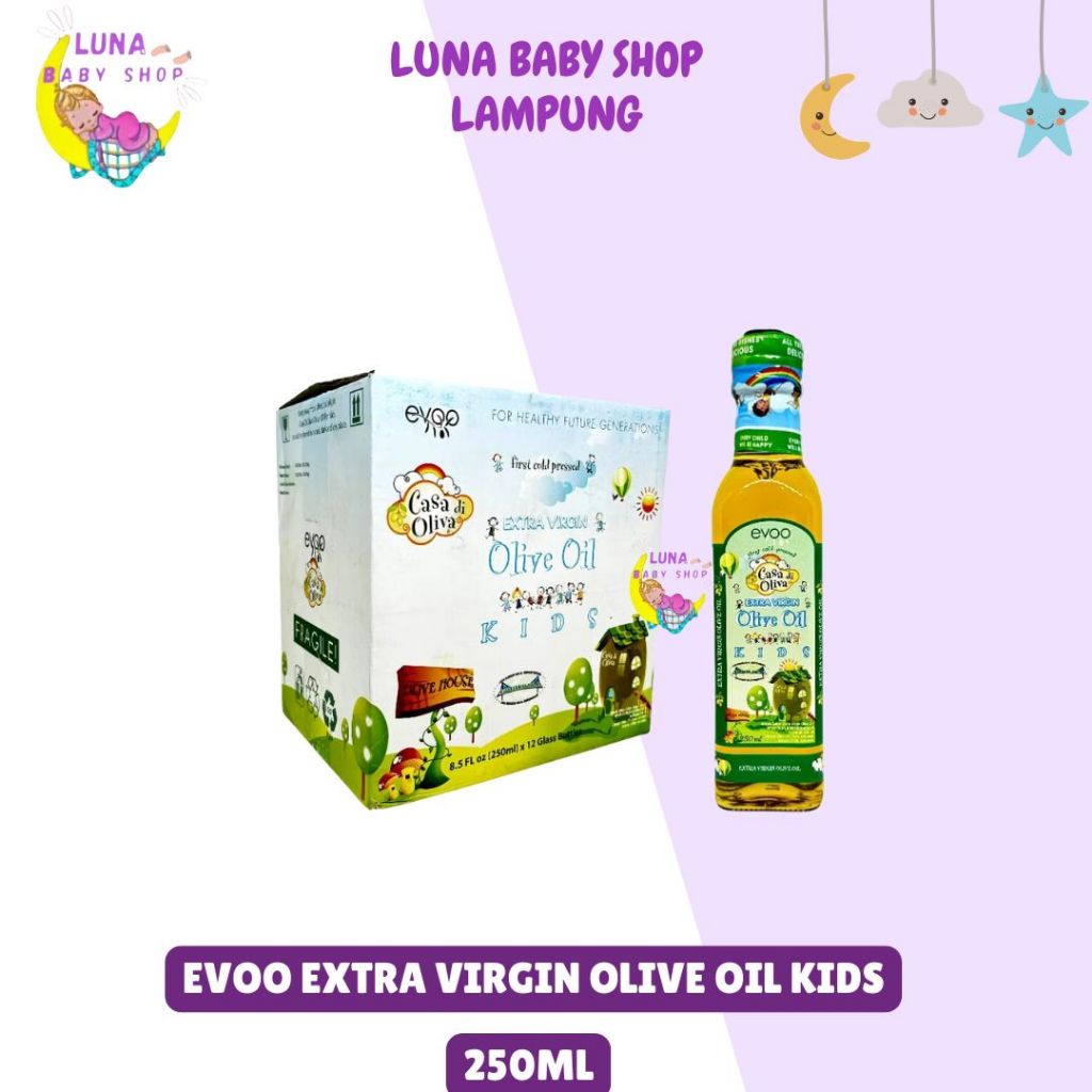 

Evoo Extra Virgin Olive Oil Kids 250ml/Casa Di Oliva