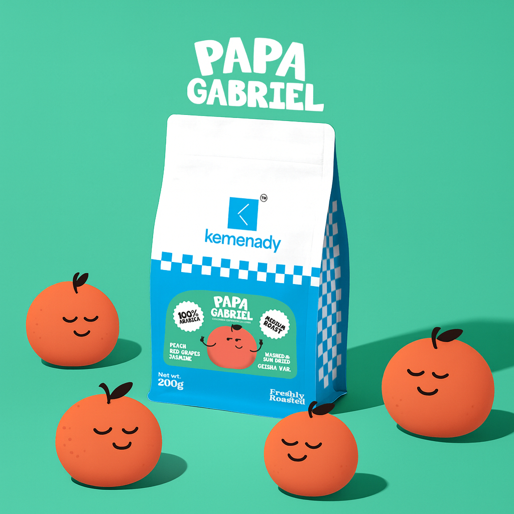 

Kopi Colombia Geisha Castillo Papa Gabriel Espinoza Loma Washed 200g