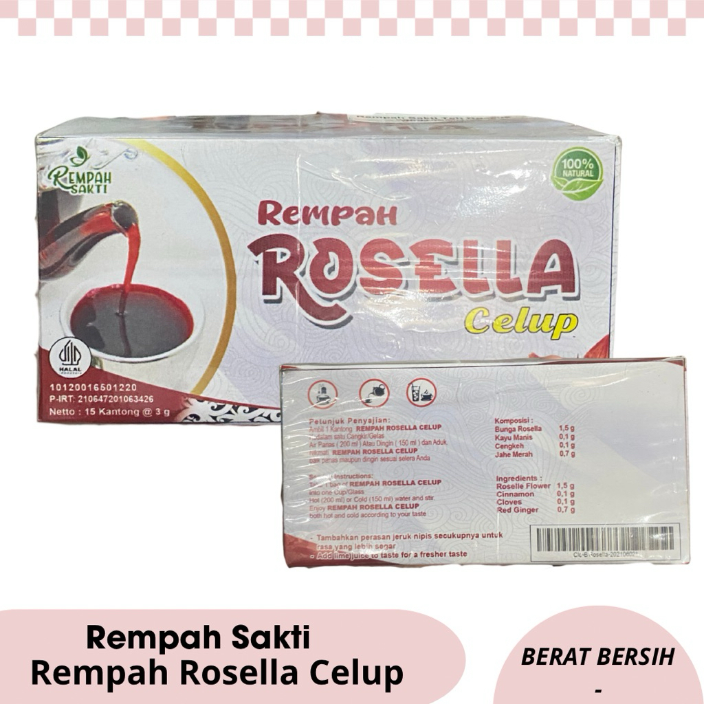 

Rempah Rosella Celup