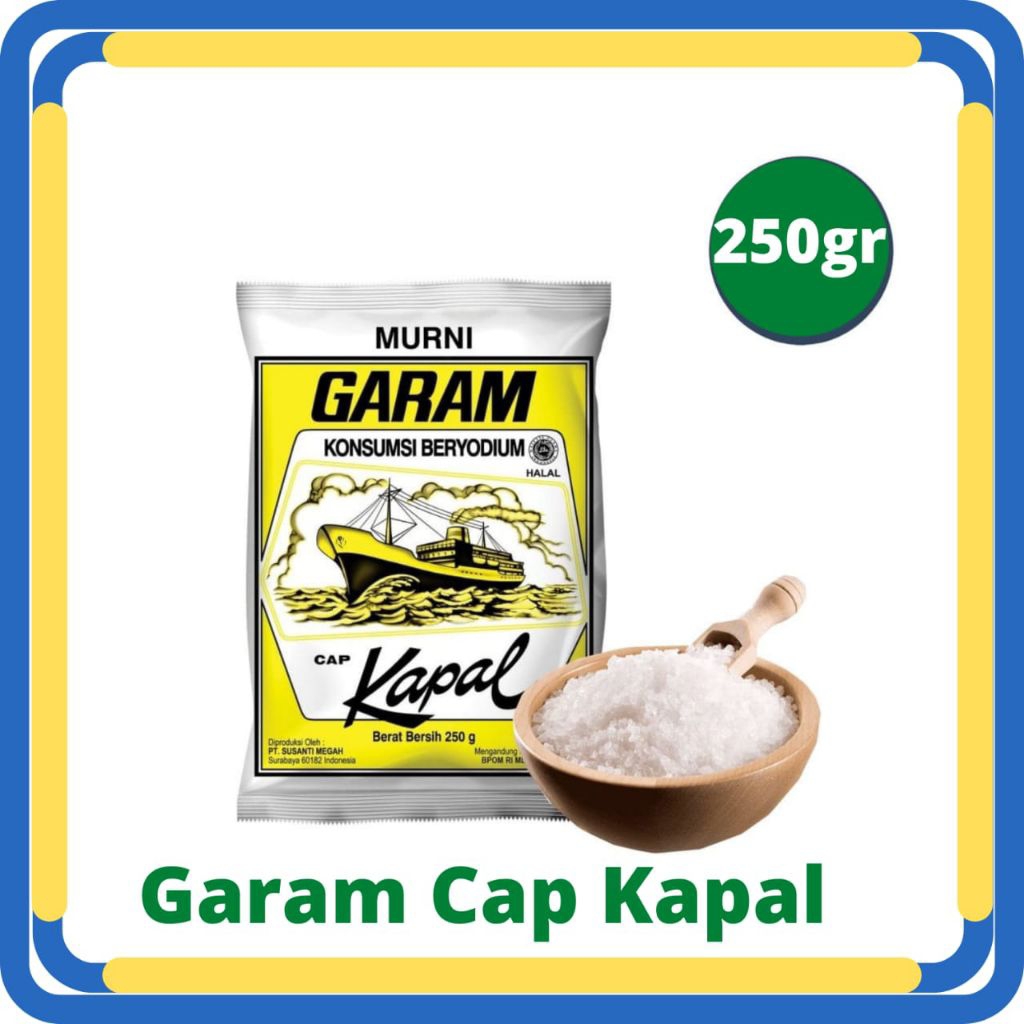 

garam dapur kapal 250gram