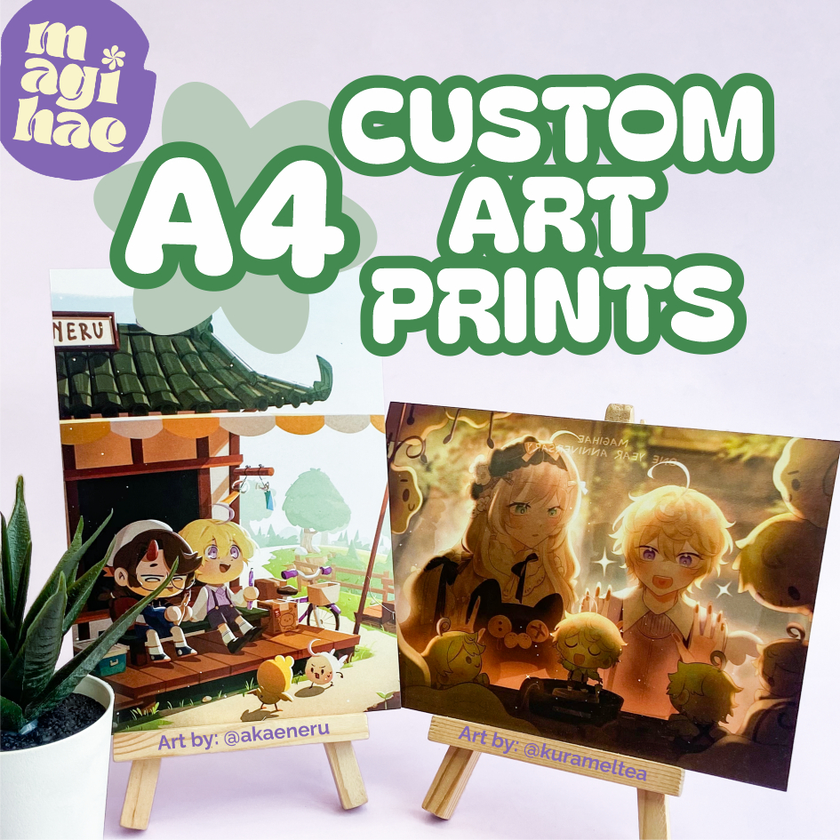

[PREMIUM] Cetak Art Print A4 Custom / Print Poster Foto Gambar Murah Kertas Art Carton Jasmine Hologram Laminasi