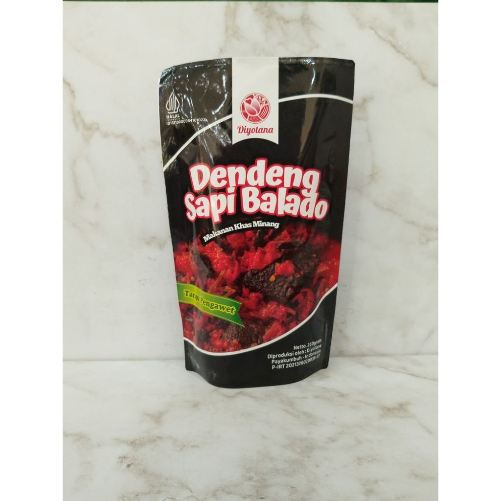 

Dendeng Daging Sapi Balado Diyotana