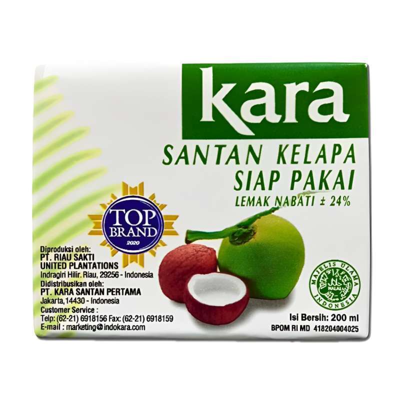 

KARA SANTAN KELAPA INSTAN SIAP PAKAI 200ML
