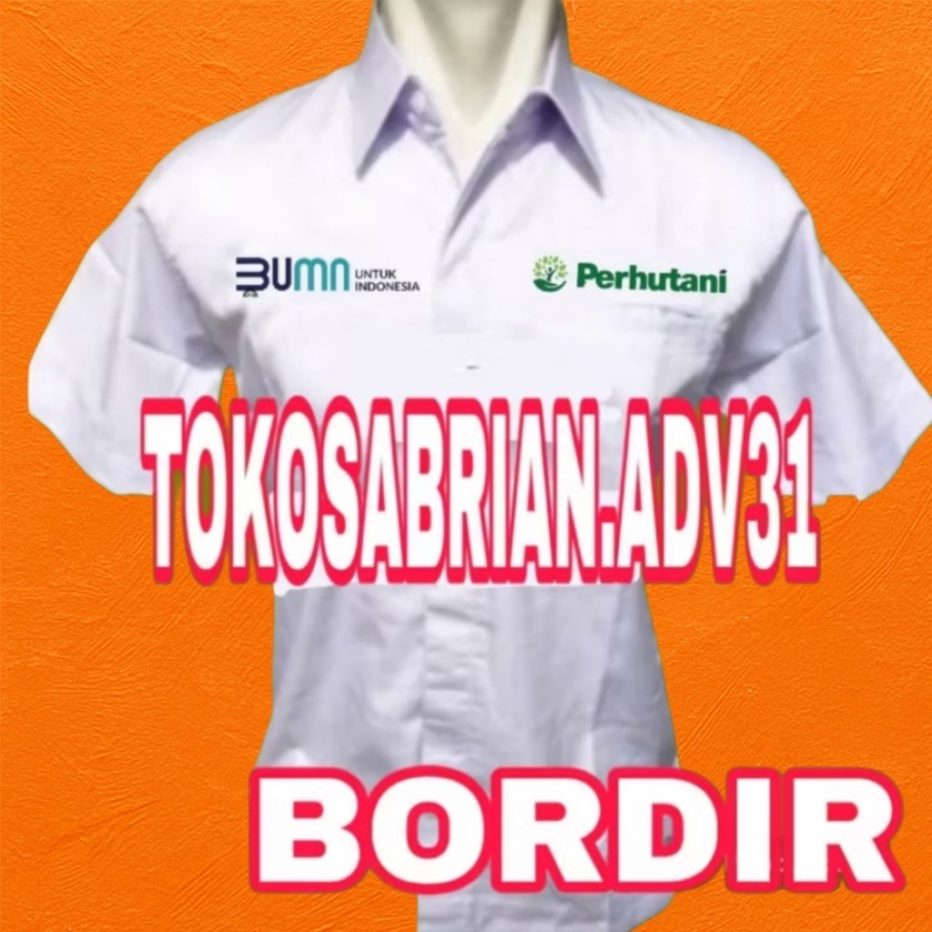 KEMEJA PERHUTANI BUMN BAJU PERHUTANI SERAGAM BUMN PERHUTANI