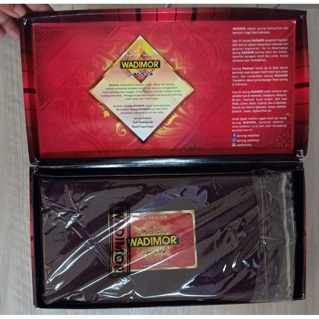 Wadimor Darussalam Sarung Tenun Motif Murah Bagus