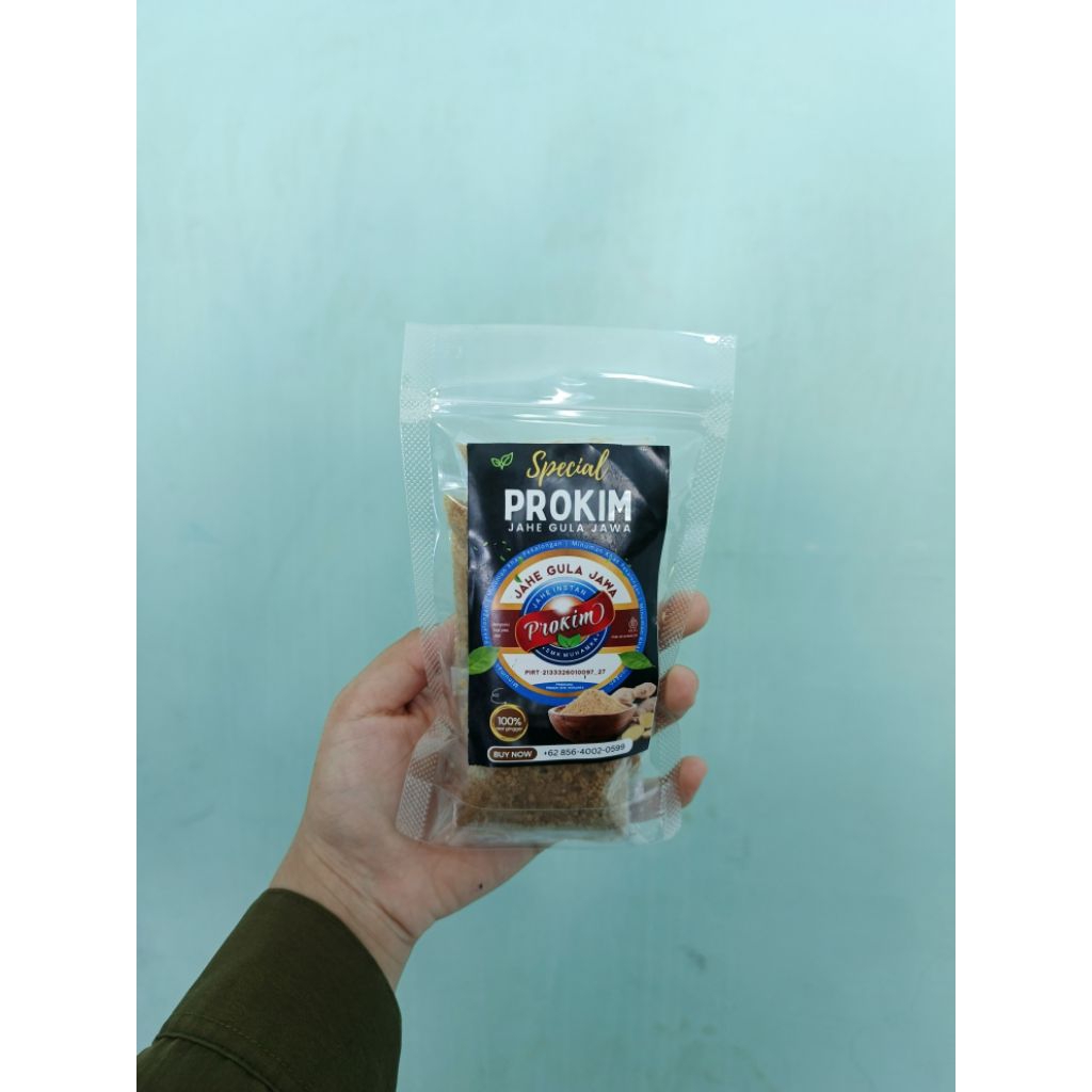 

Prokim Jahe Gula Jawa - Minuman Hangat Instan Berkhasiat