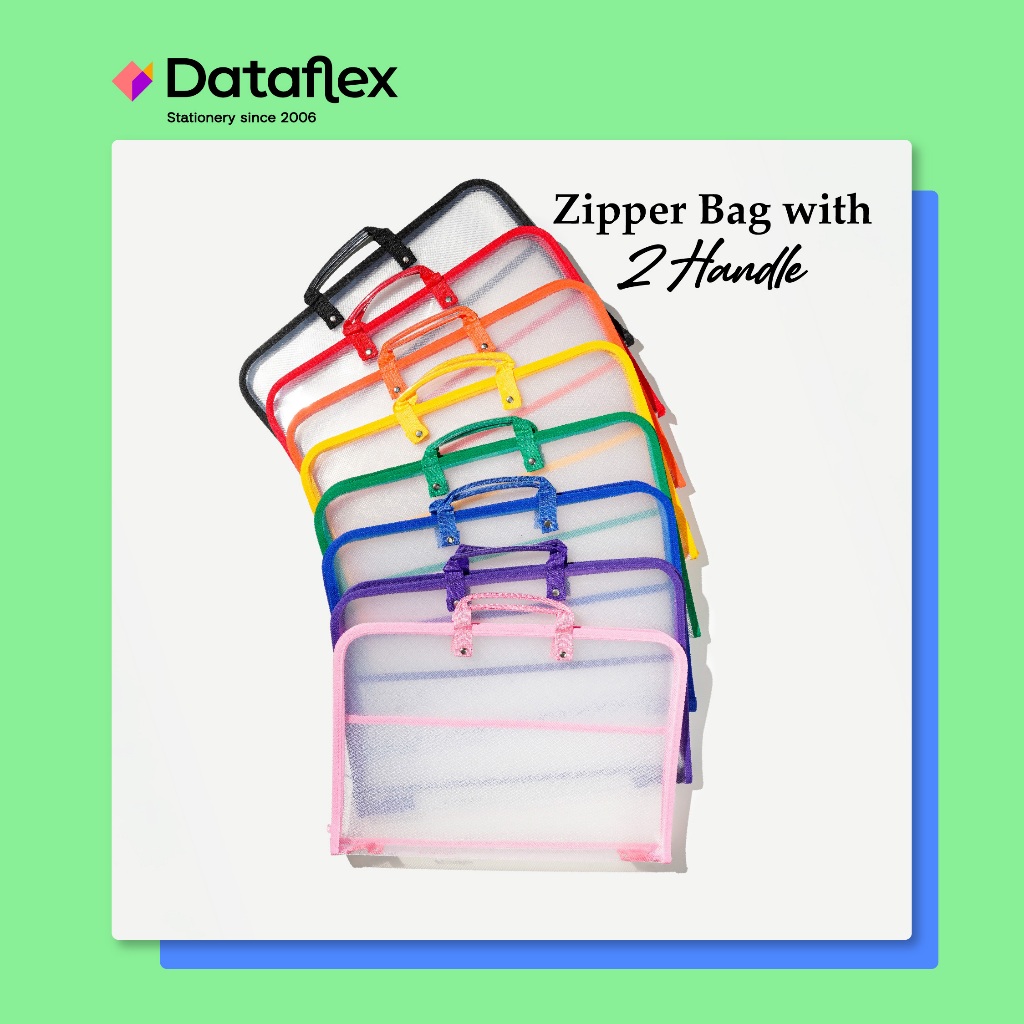 

Zipper Bag 2 Handle / Map Tas 2 Resleting Dataflex