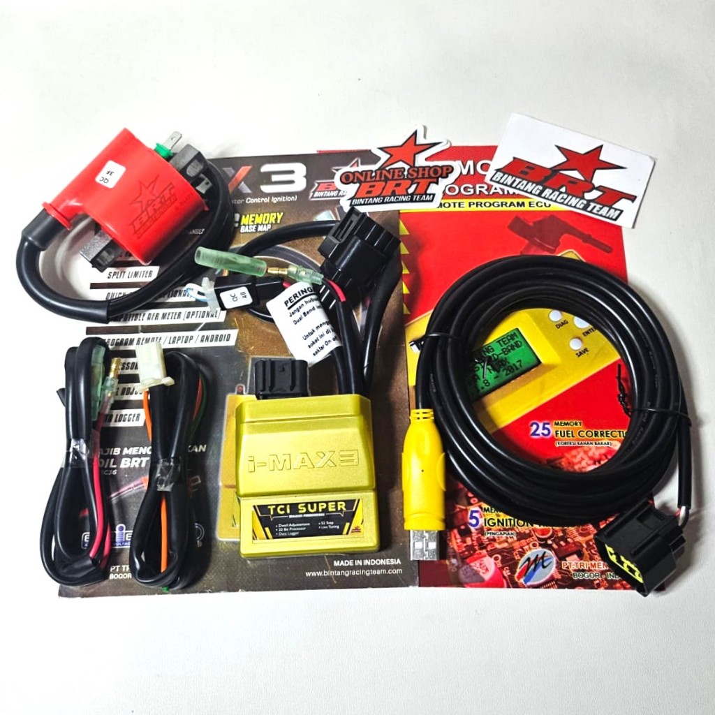 TCI CDI IMAX 3 SUPER 52 Step & KABEL USB BRT YZ 125 DC CDI I-MAX 3 TCI SUPER BRT YZ125