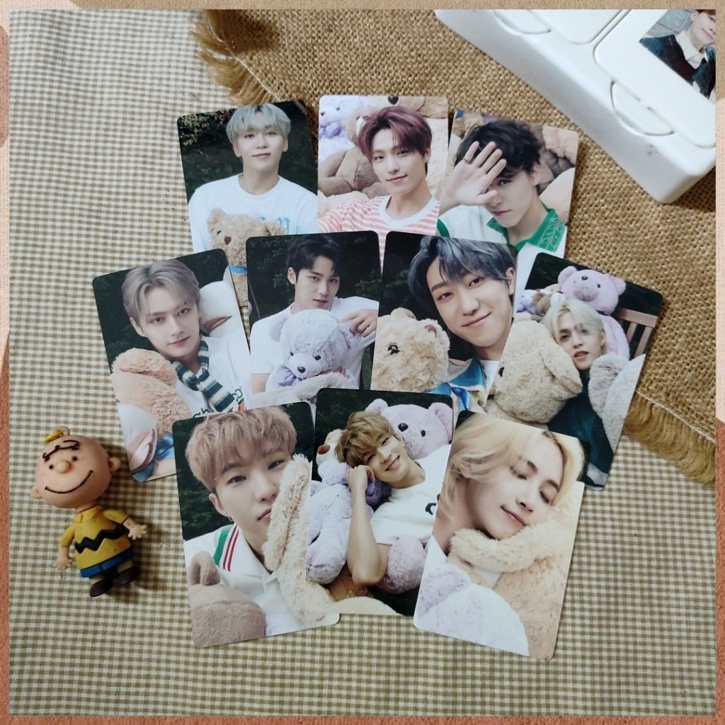 [ READY ] SEVENTEEN - DICON 101 BEAR SCOUPS MINGYU WONWOO JEONGHAN DK DINO WOOZI HOSHI PC PHOTOCARD 