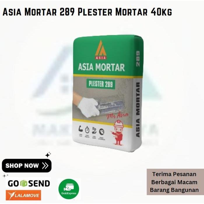 Asia Mortar 289 Plester Mortar 40kg
