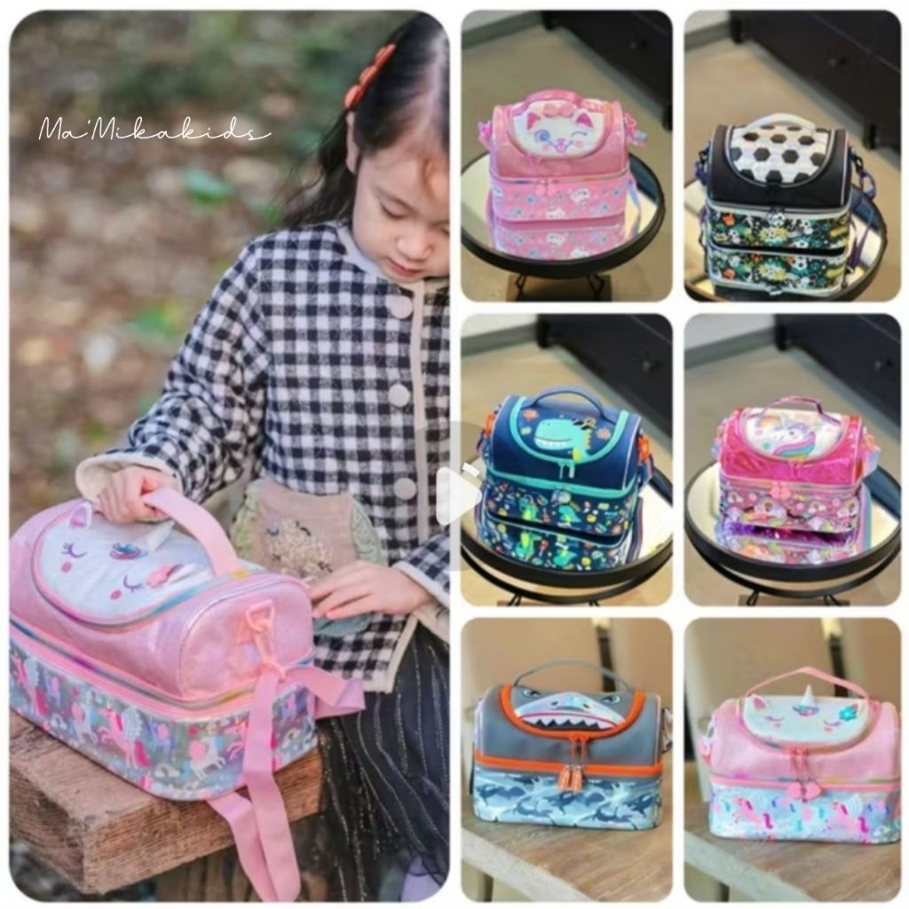 Lunch Bag/Tas Makan Double Decker (2 tingkat) Original HSD