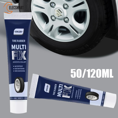 Lem Perbaikan Ban Mobil 120ml Tire Glue Repair Lem Ban Mobil Super Kuat Lem Karet Tambal Ban