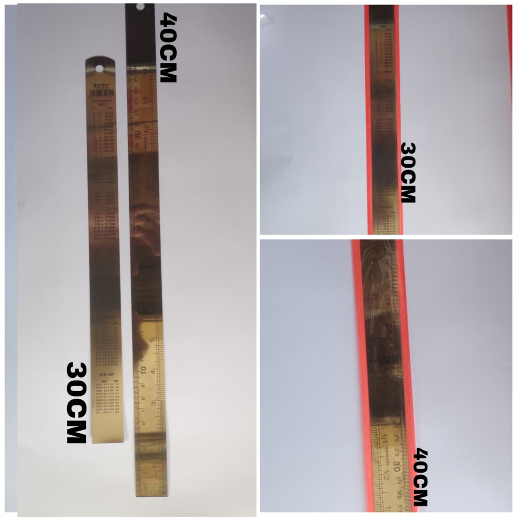 

PENGGARIS BESI 40 CM DAN 3O CM HARGA SATUAN