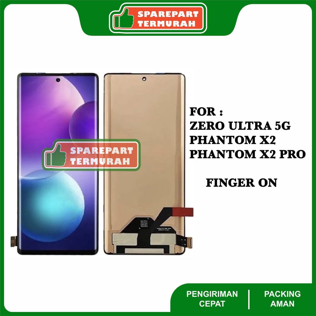 LCD For Infinix Zero Ultra 5G X6820 - Tecno Phantom X2 5G - Tecno Phantom X2 Pro 5G OLED - SUPPORT F