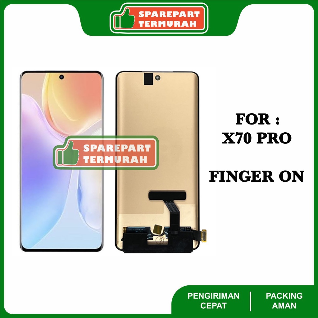 LCD For Vivo X70 Pro OLED - SUPPORT FINGERPRINT