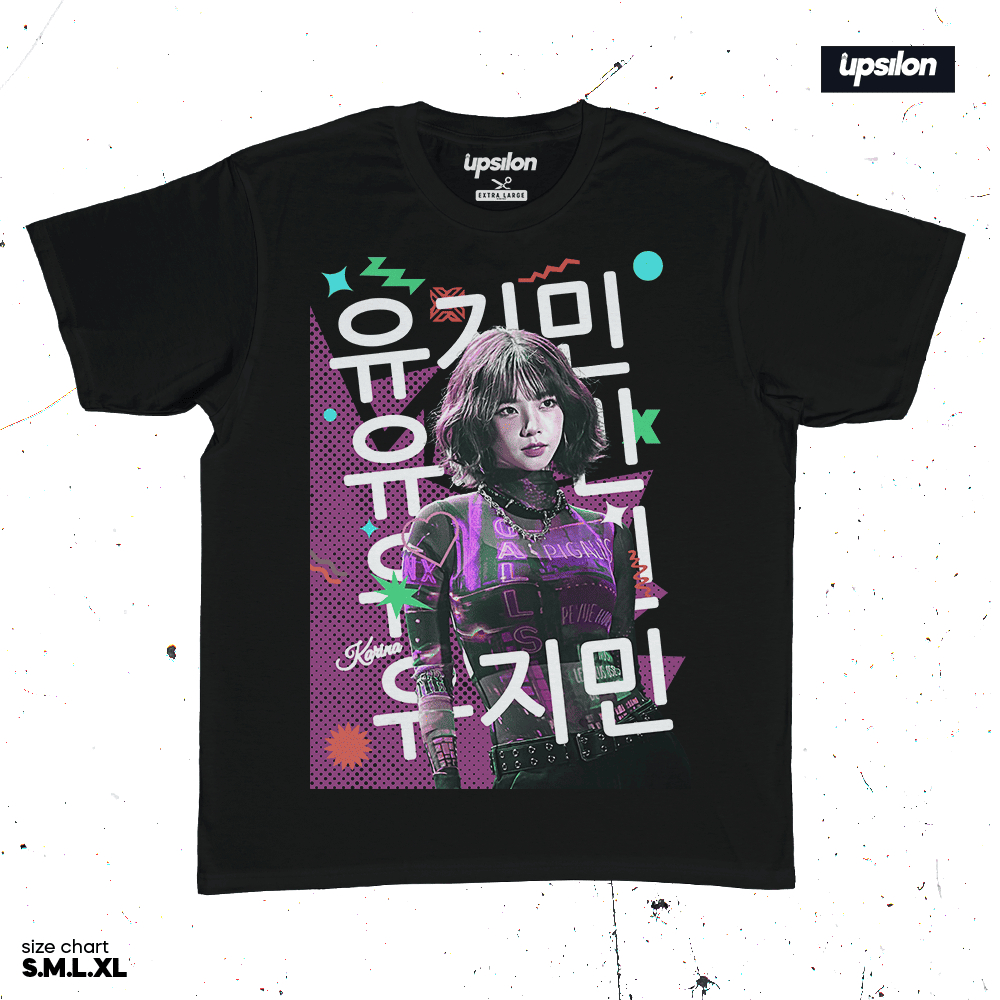 KAOS BAJU AESPA KARINA KPOP T-SHIRT - REGULAR SIZE | UPSILON WEAR