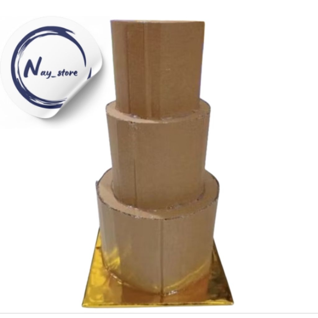 KERANGKA SNACK TOWER 3 SUSUN/Tower Snack untuk ulang tahun anak atau pacar hampers kue unik dan mena