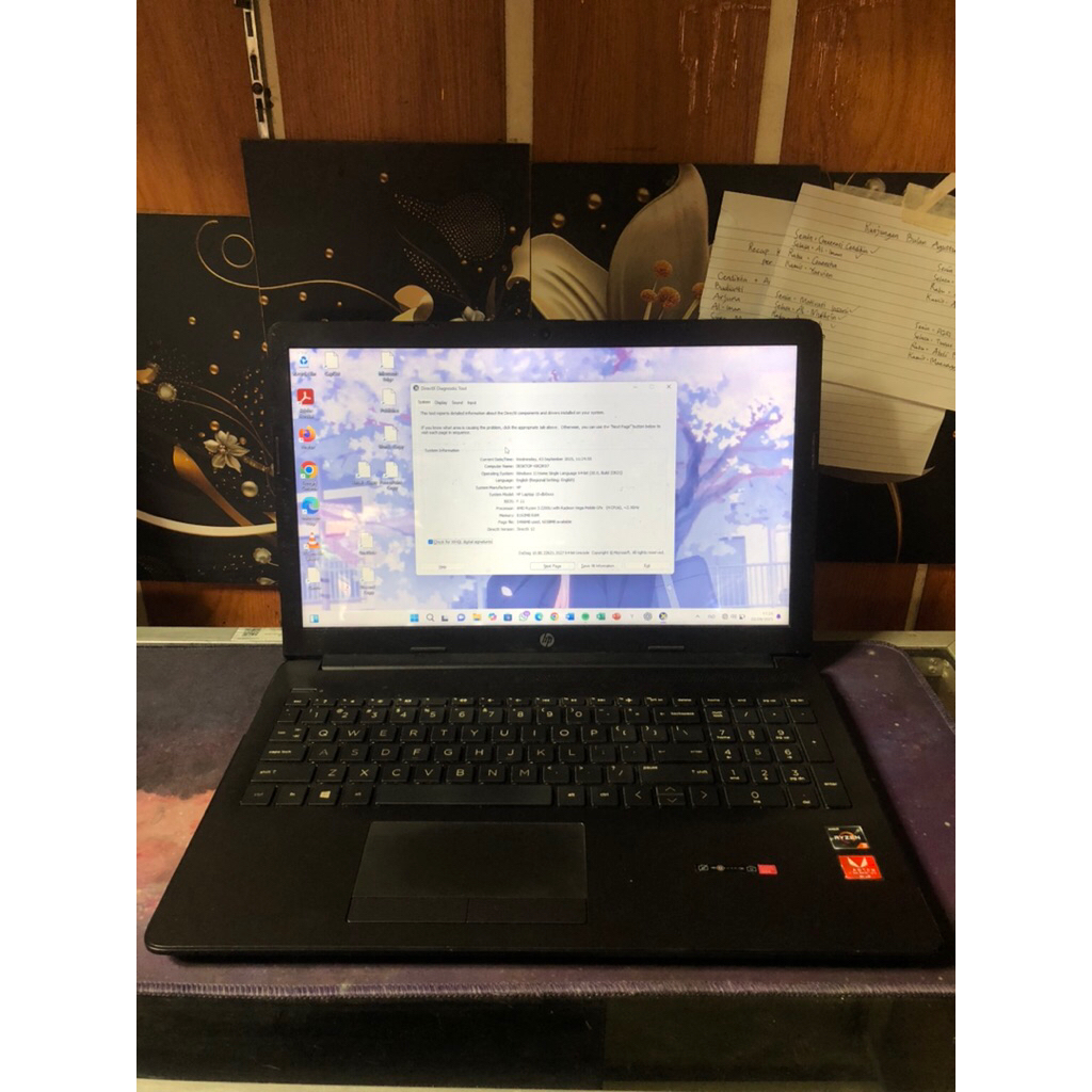 LAPTOP HP AMD RYZEN 3 2nd LIKE NEW