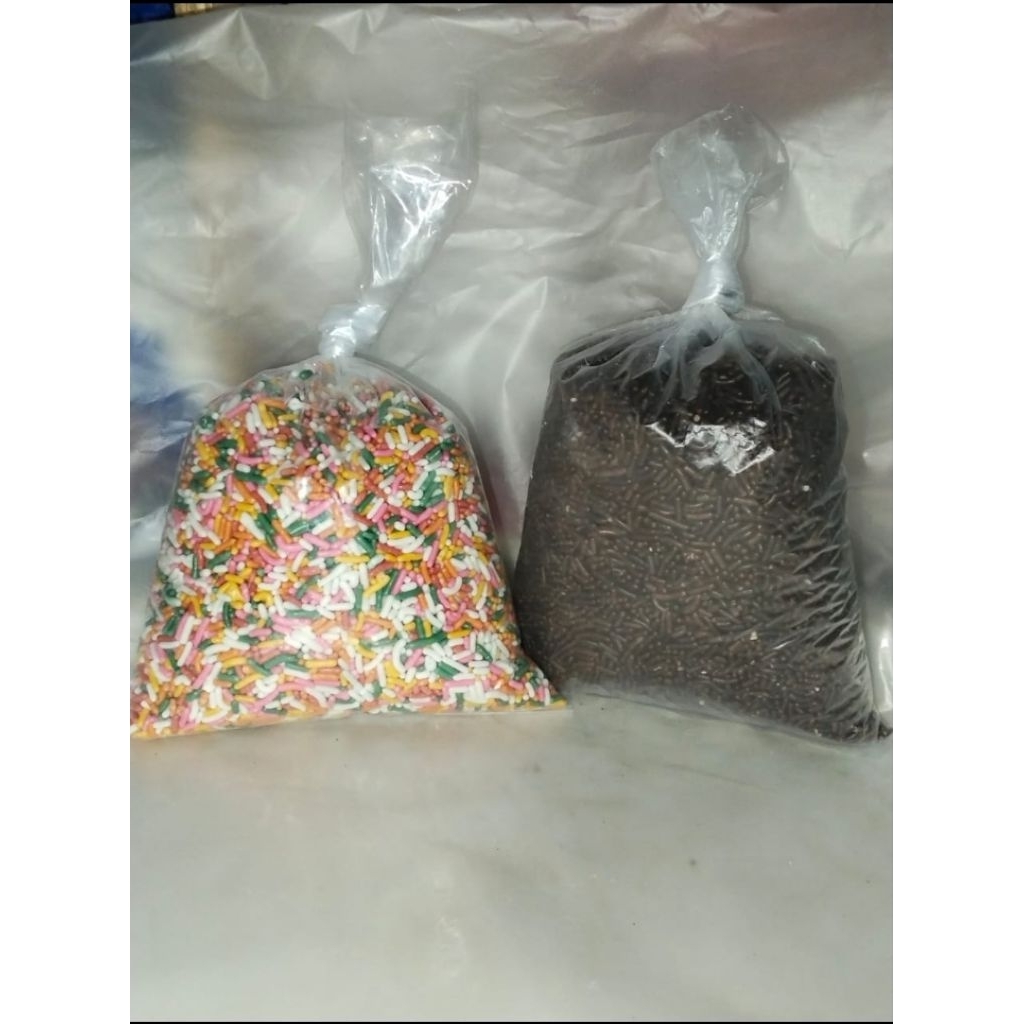 

series warna warni dan coklat 250 g /500g